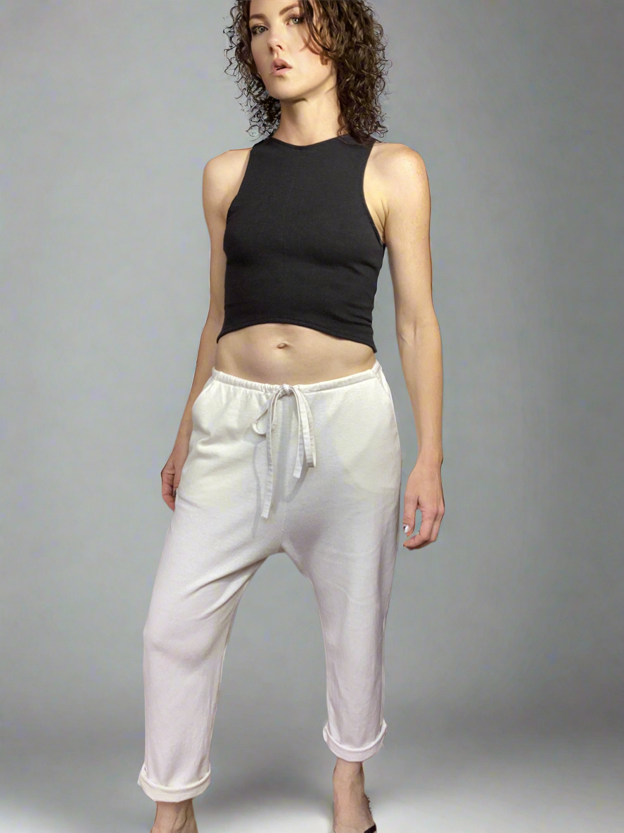 Cropped Luxe Rib Tank