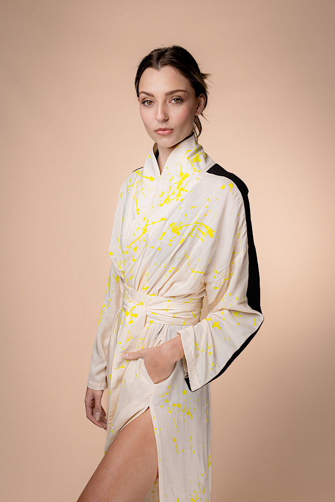 Wrap Kimono Gown