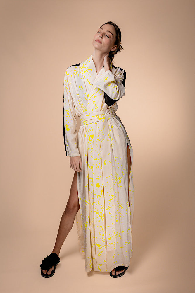 Wrap Kimono Gown