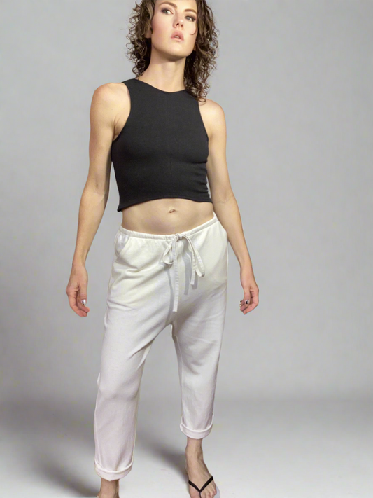 Cropped Luxe Rib Tank