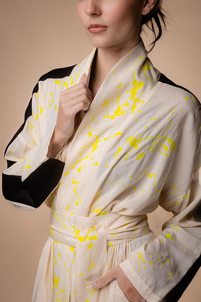 Wrap Kimono Gown